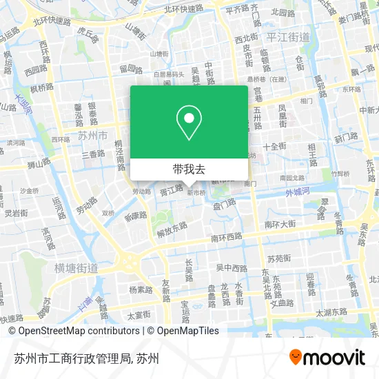 苏州市工商行政管理局地图