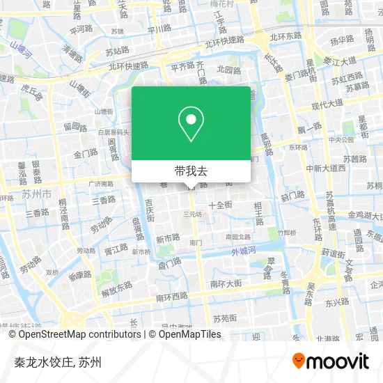 秦龙水饺庄地图