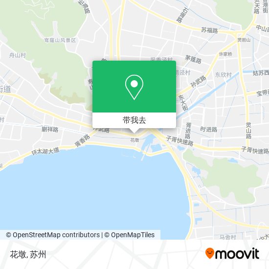 花墩地图