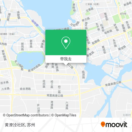 黄潦泾社区地图