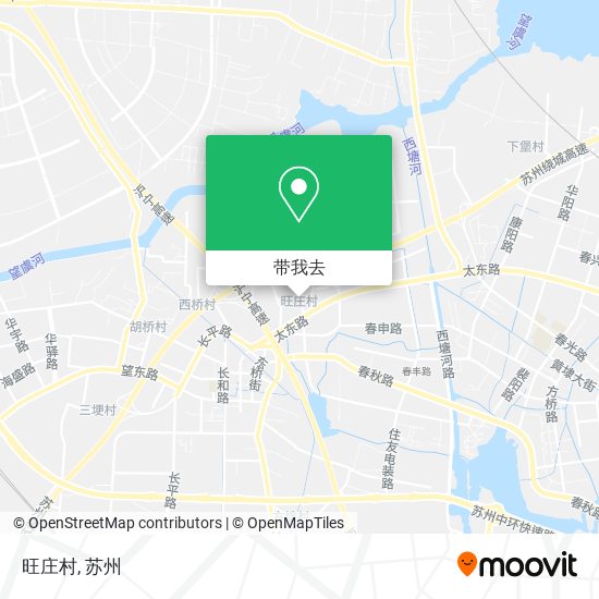 旺庄村地图