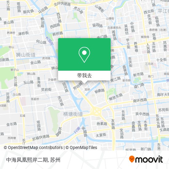 中海凤凰熙岸二期地图