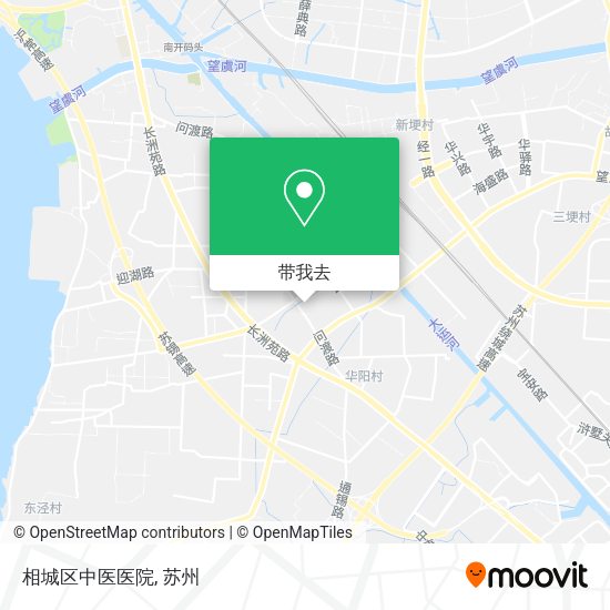 相城区中医医院地图