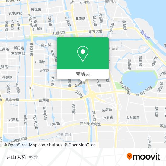 尹山大桥地图