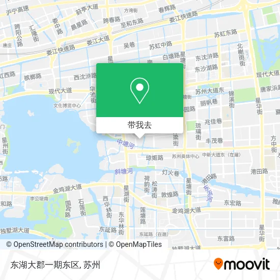东湖大郡一期东区地图