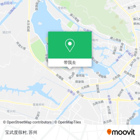宝武度假村地图