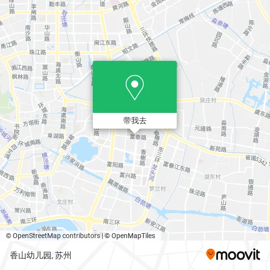 香山幼儿园地图