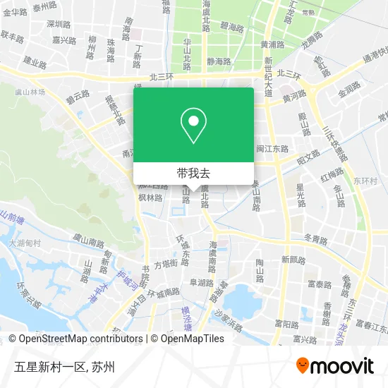 五星新村一区地图