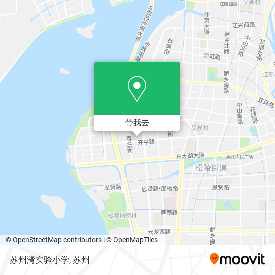苏州湾实验小学地图
