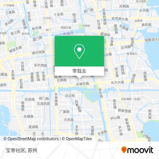 宝带社区地图