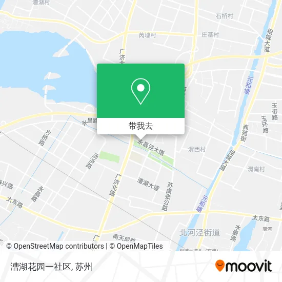 漕湖花园一社区地图