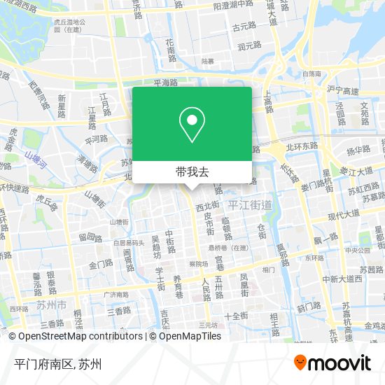 平门府南区地图