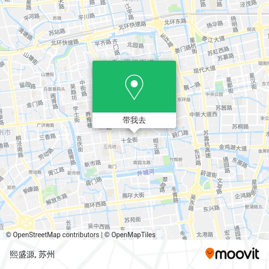 熙盛源地图