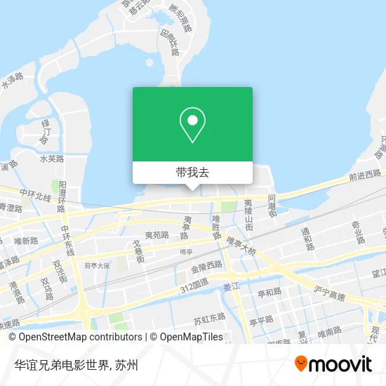 华谊兄弟电影世界地图