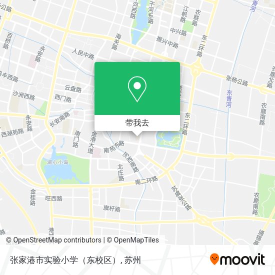 张家港市实验小学（东校区）地图