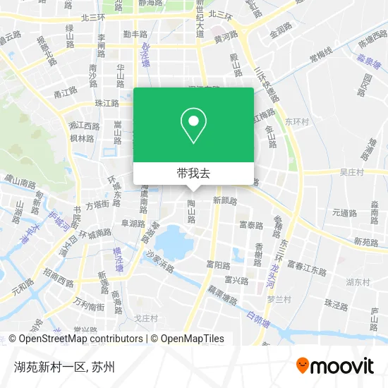 湖苑新村一区地图
