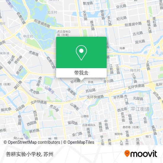 善耕实验小学校地图