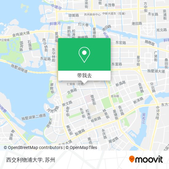 西交利物浦大学地图