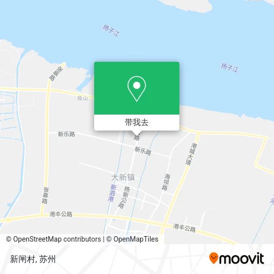 新闸村地图