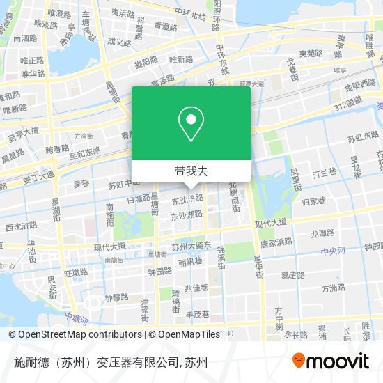 施耐德（苏州）变压器有限公司地图