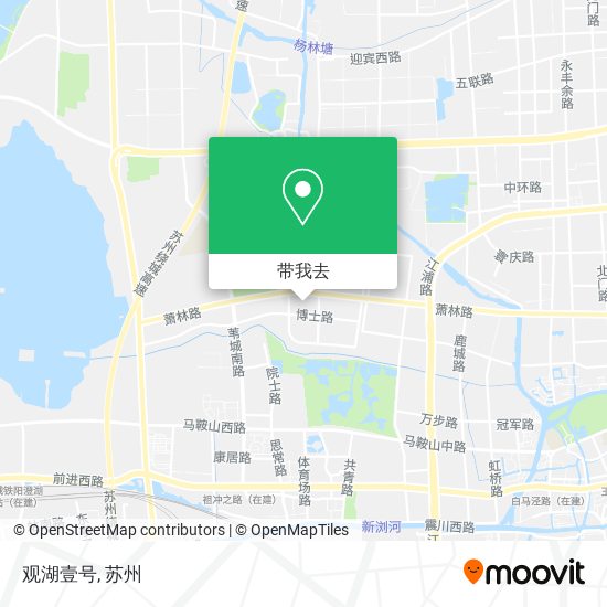 观湖壹号地图