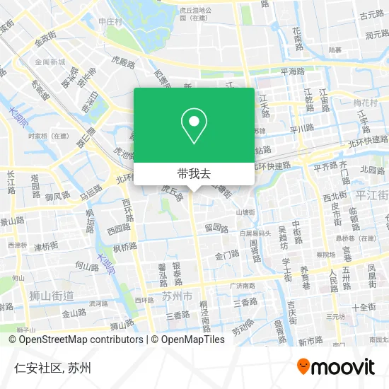 仁安社区地图