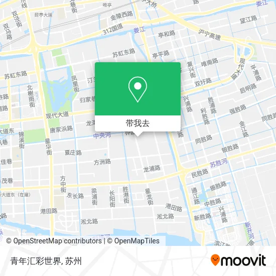 青年汇彩世界地图