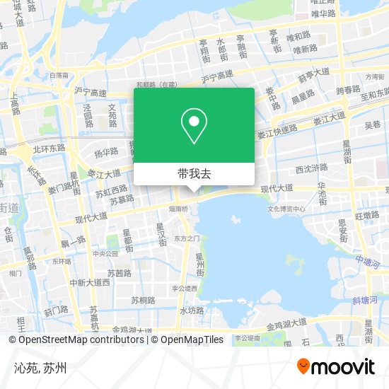 沁苑地图