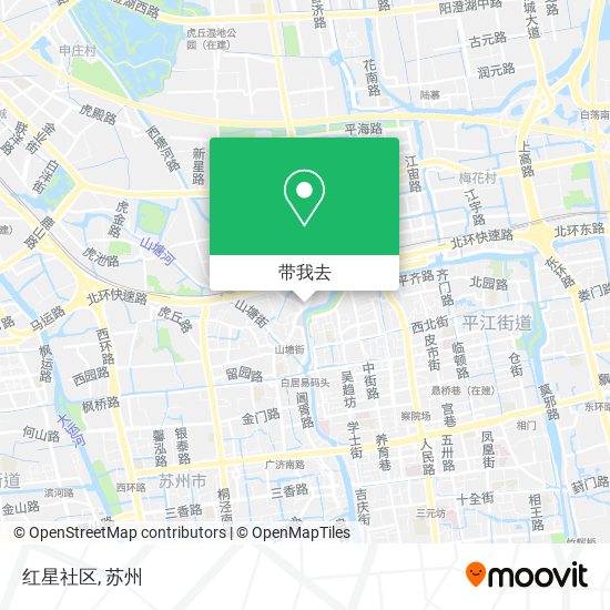 红星社区地图