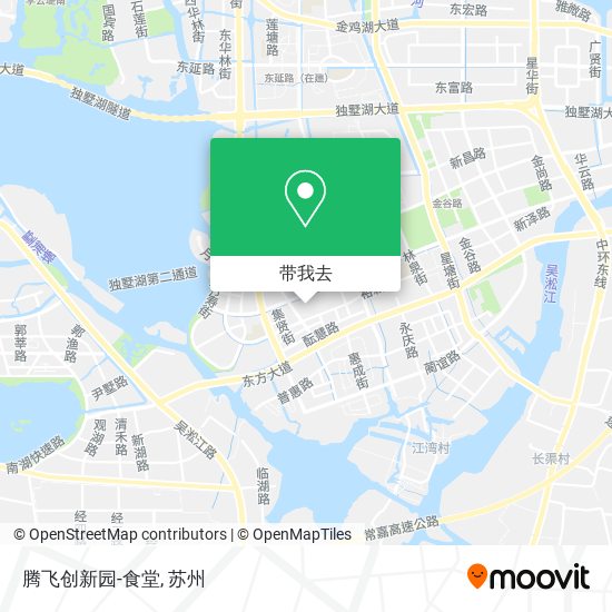 腾飞创新园-食堂地图