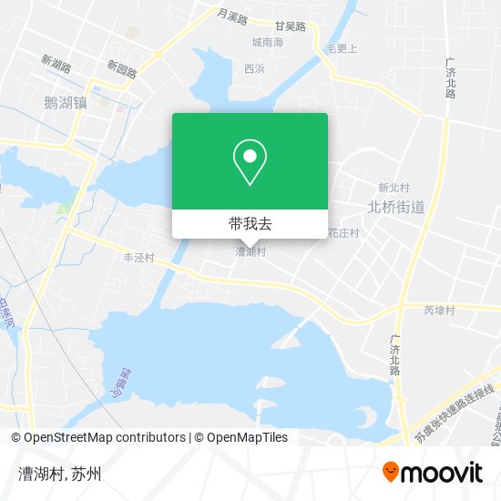 漕湖村地图