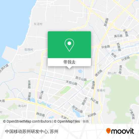 中国移动苏州研发中心地图