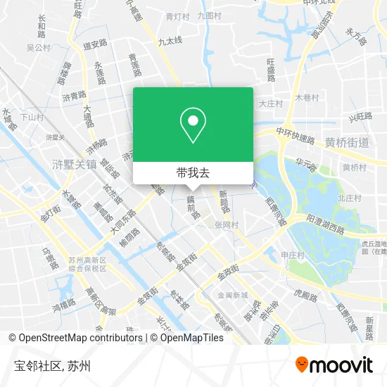 宝邻社区地图