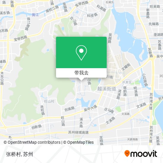 张桥村地图