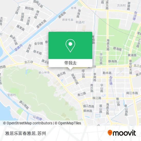 雅居乐富春雅居地图