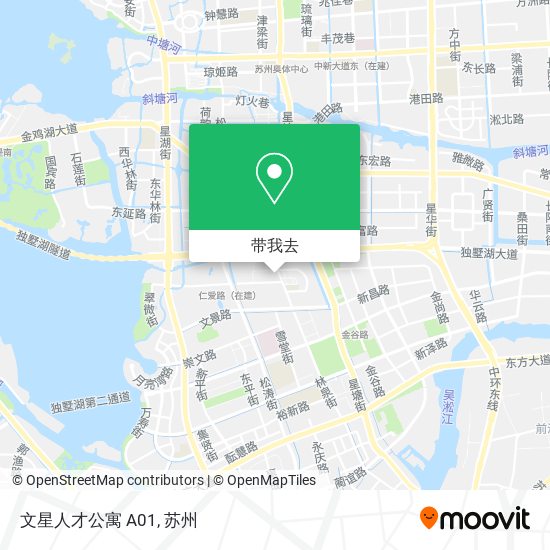 文星人才公寓 A01地图