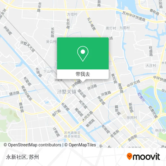 永新社区地图