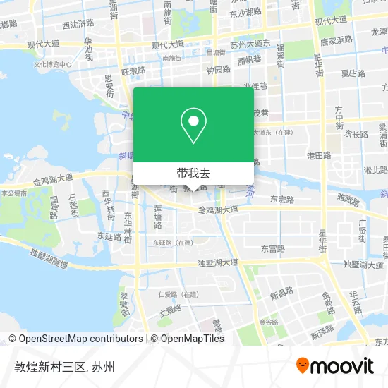 敦煌新村三区地图