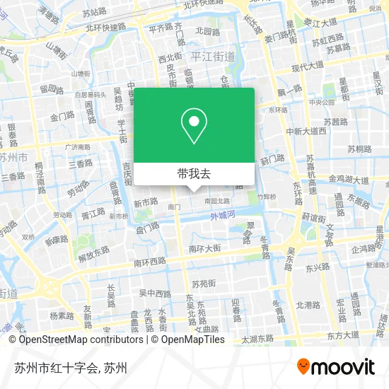 苏州市红十字会地图