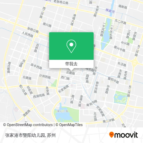 张家港市暨阳幼儿园地图