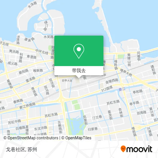 戈巷社区地图