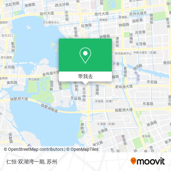 仁恒·双湖湾一期地图
