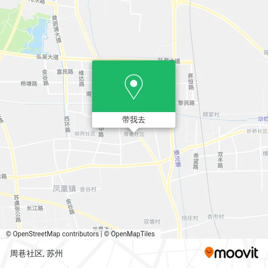 周巷社区地图