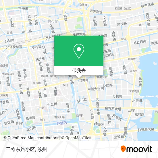 干将东路小区地图
