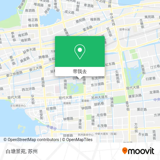 白塘景苑地图