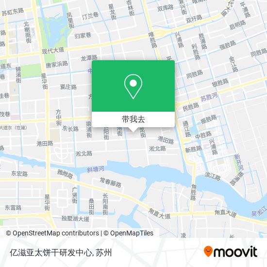 亿滋亚太饼干研发中心地图