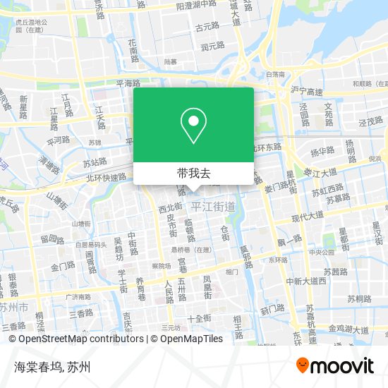 海棠春坞地图