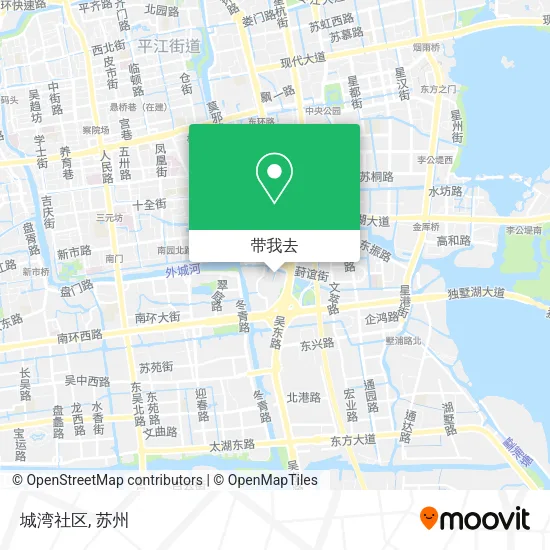 城湾社区地图