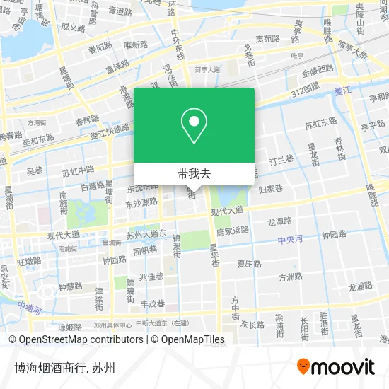 博海烟酒商行地图