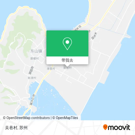 吴巷村地图
